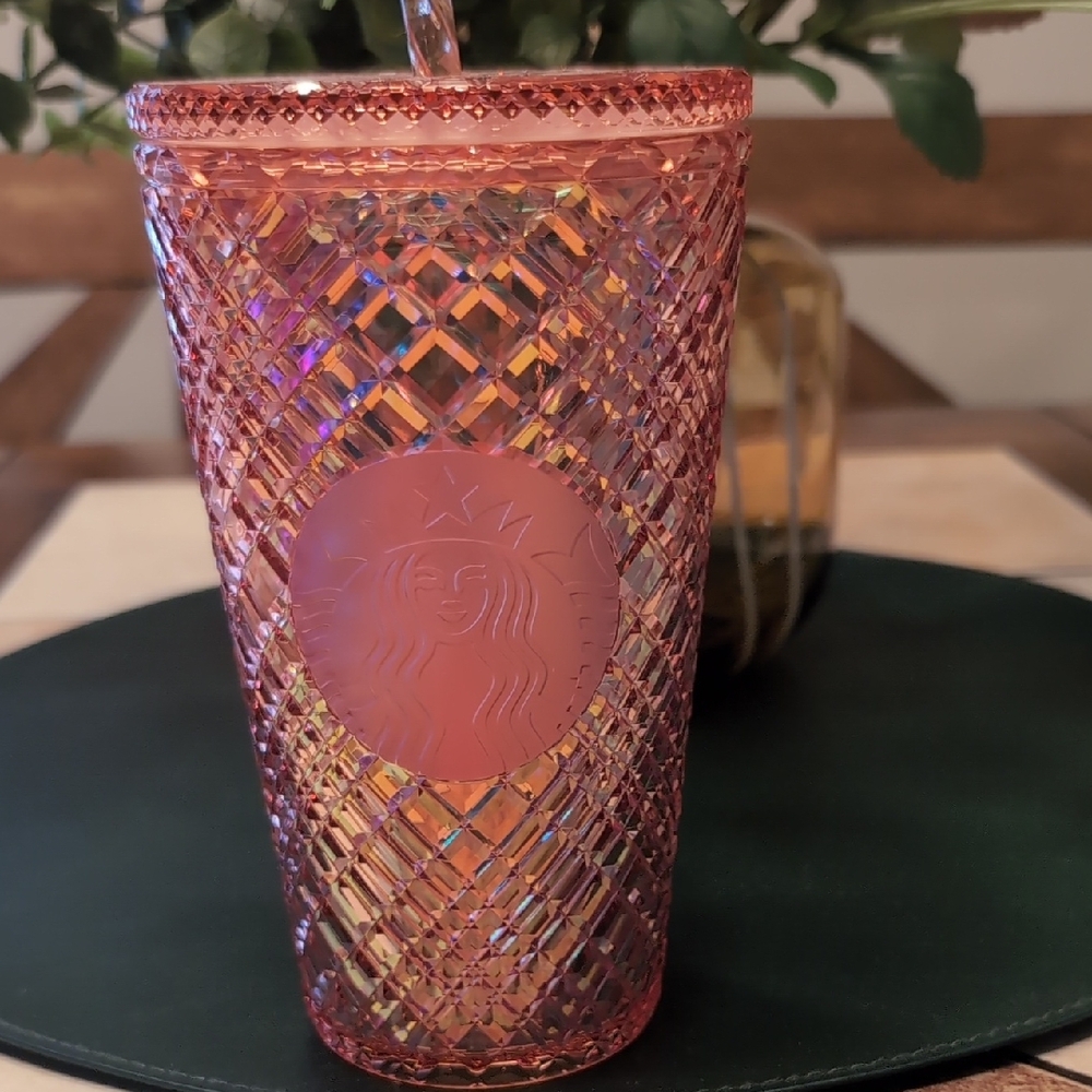 Colorful Textured Tumblers with Straws - Picture 2 of 5
